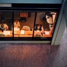 Remote work cafe