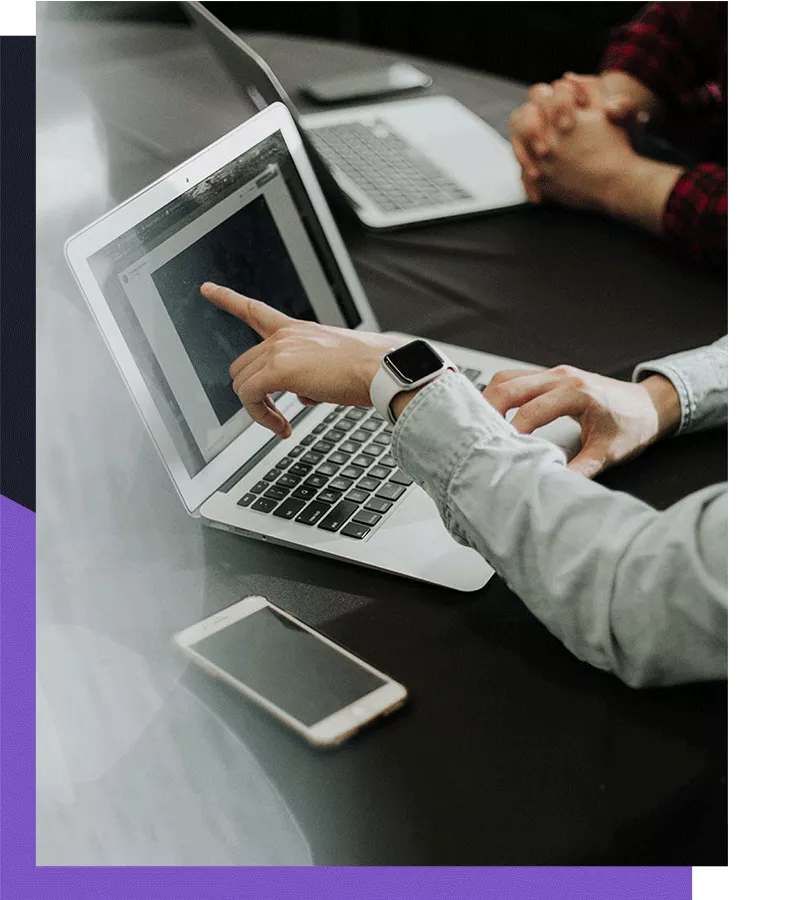 Planning with laptop