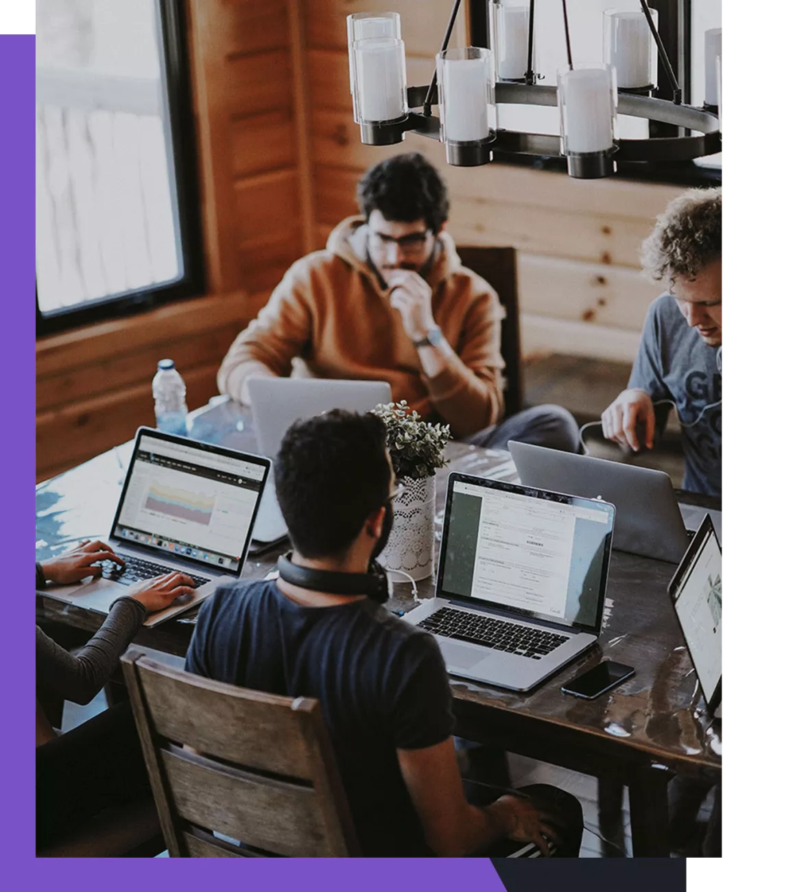 Group works together