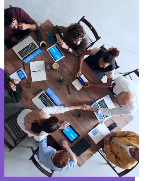 Meeting people connecting