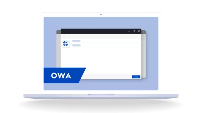 Cryptshare OWA Product Mockup