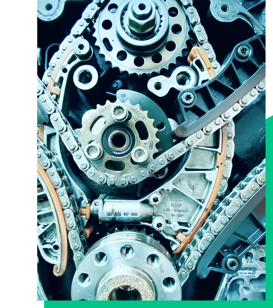 Cogs in an engine