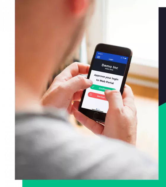 User Authentication Promo Right