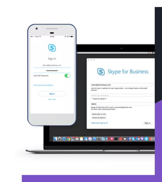 Skype For Business Promo Left