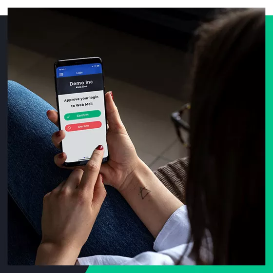 User Authentication Promo Left Mobile