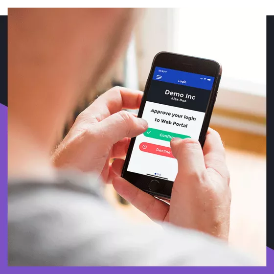 User Authentication Promo Right Mobile