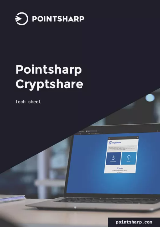 Pointsharp Cryptshare Tech Sheet