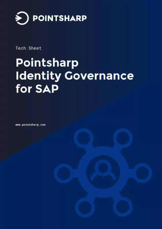 Pointsharp Identity Governance for SAP Tech Sheet