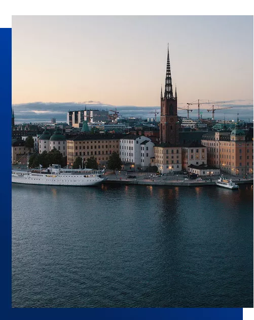 Made In Europe Promo Left Blue Sthlm