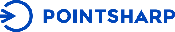 Pointsharp Horizontal Logo Blue