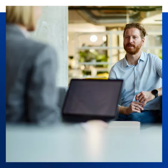 Homepage Mobile Promo Blue Office